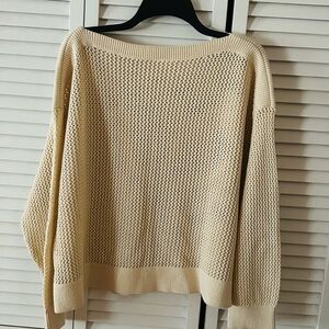 NWT OLD Navy Cozy Cream Knit Sweater